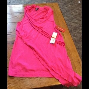 RAFELLA PETITE SMALL. SLEEVELESS TOP SHIRT NWT